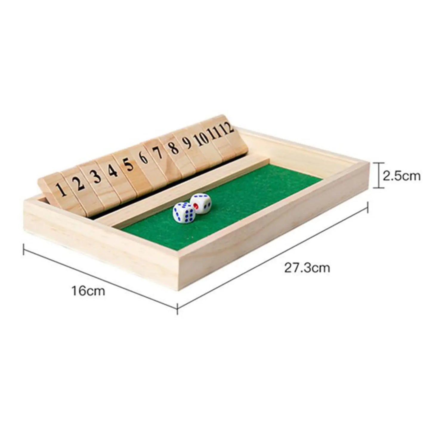 Shut the Box Bar Game