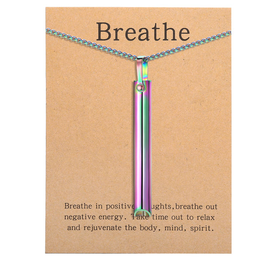 Mindful Breathing Necklace