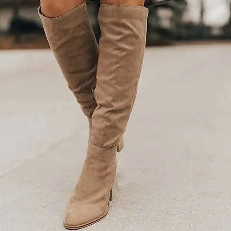 Over The Knee Suede Boots