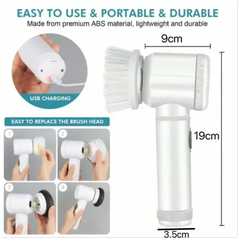 Electric Spin Brush