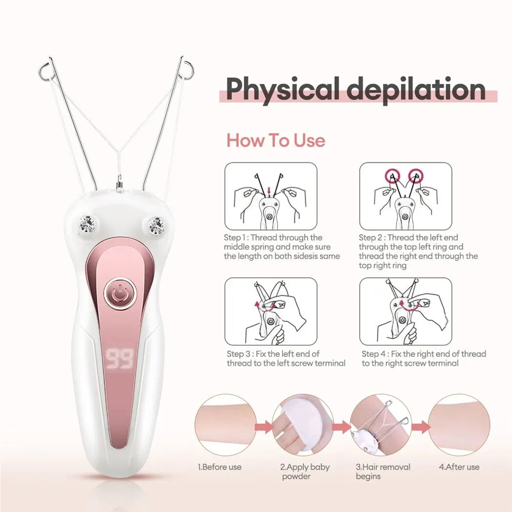 Electric Threading Hair Remover