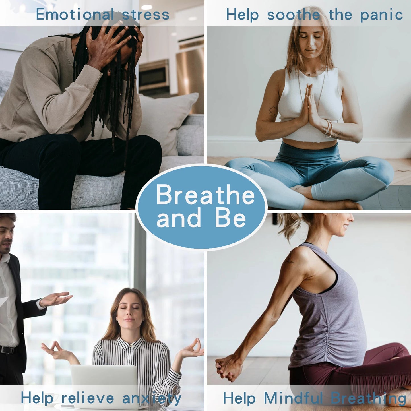 Mindful Breathing Necklace