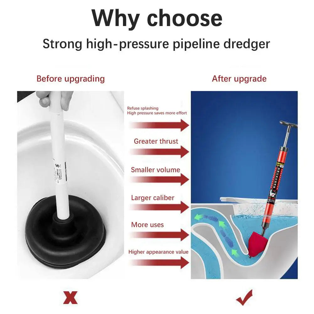 High Pressure Toilet Plunger