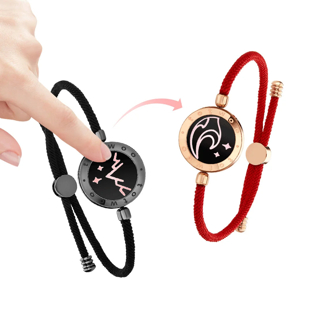 Long Distance Couples Smart Bracelets