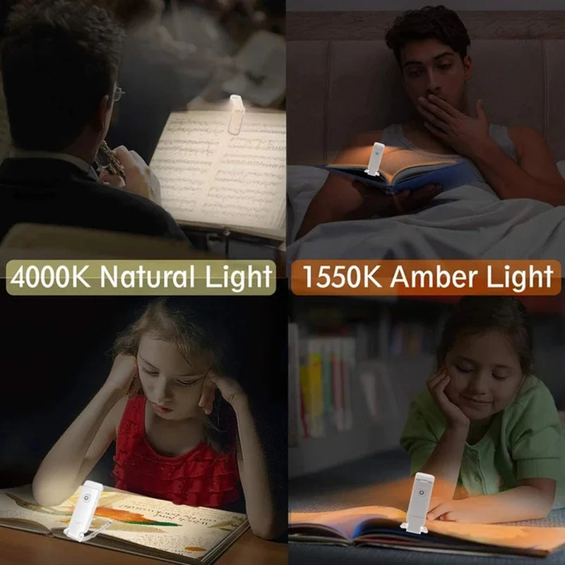 Clip On Bookmark Reading Light