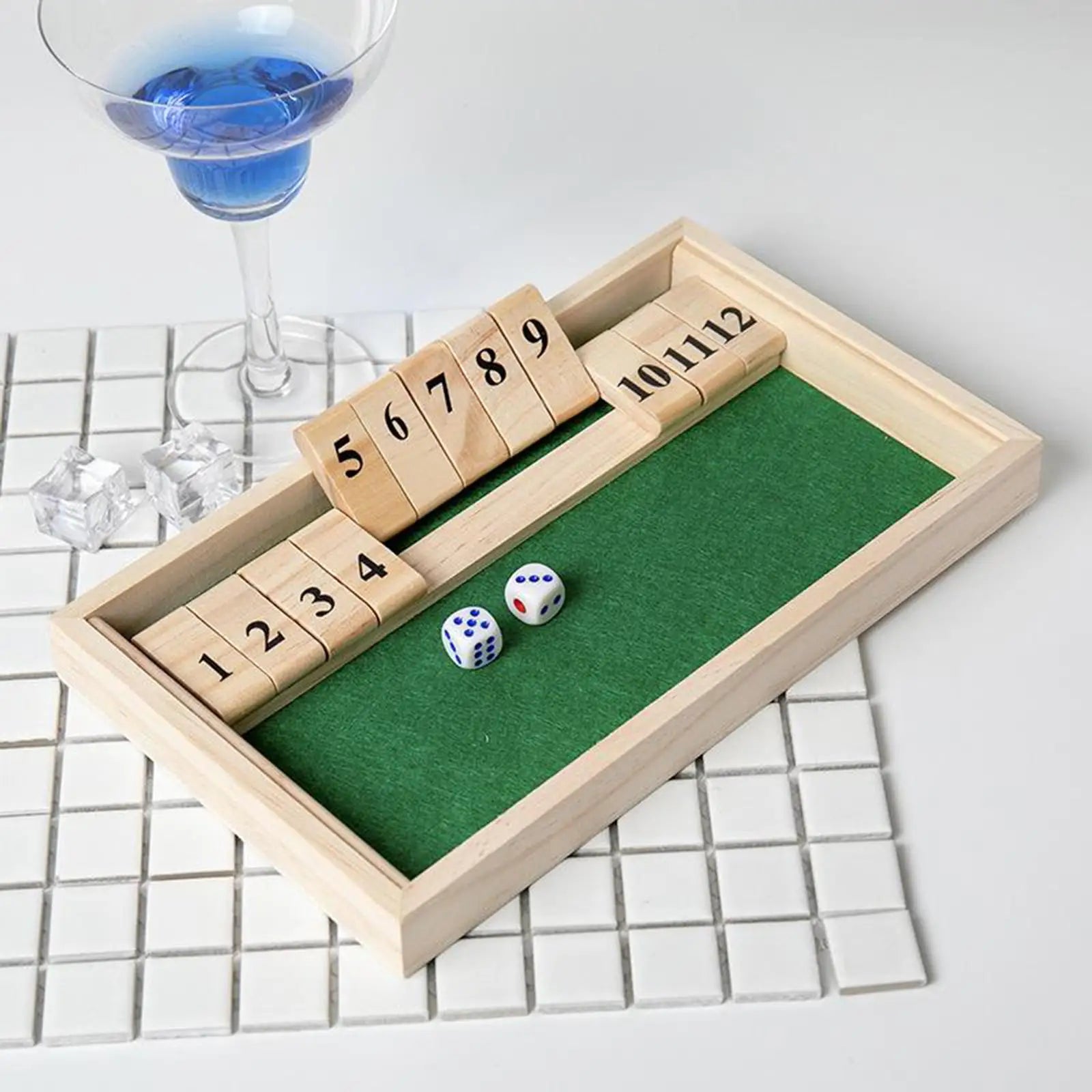 Shut the Box Bar Game