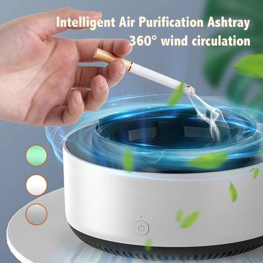 Smart Air Purifying Ashtray